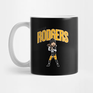 Aaron Rodgers Caricature Mug